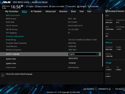 Základná doska Asus PRIME H610M-A WIFI