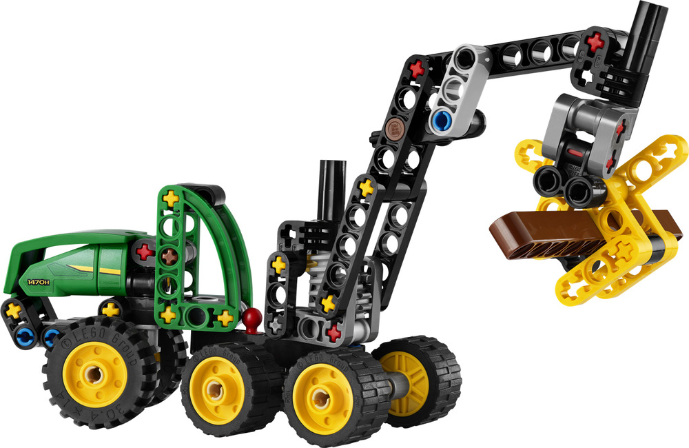 Stavebnica LEGO® Technic 42218 Kombajn John Deere 1470H Aplikácia LEGO Builder ponúka interaktívny 3D návod, ktorý deťom uľahčuje stavanie a sledovanie jednotlivých krokov