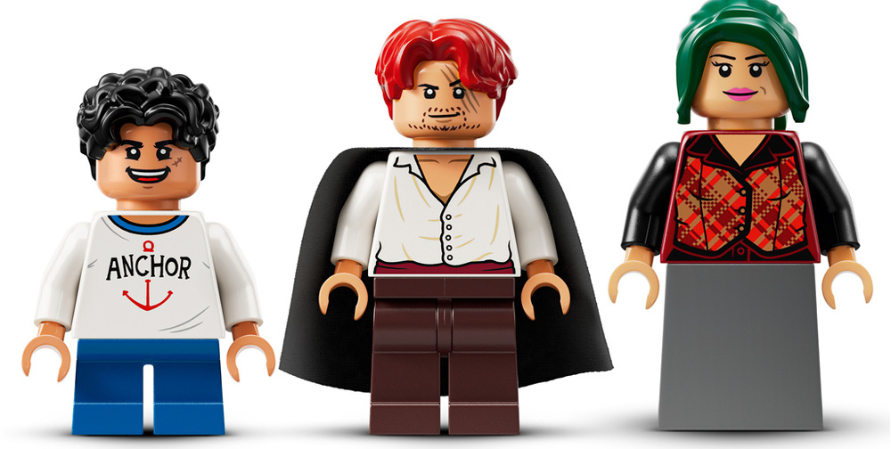 Stavebnica LEGO® ONE PIECE 75636 Chatrč v Mlýnové vesnici Tri známe postavy zo seriálu ONE PIECE dávajú deťom priestor pre vlastné príbehy a dobrodružstvá.