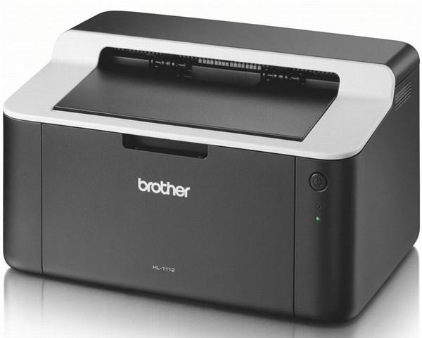 Tlačiareň laserová Brother HL-1112E čierna/sivá