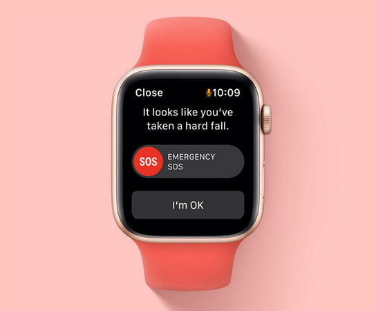 Inteligentné hodinky Apple Watch SE GPS 44mm púzdro z vesmírne sivého hliníka - čierny športový náramok Inteligentné hodinky Apple Watch SE GPS 44mm púzdro z vesmírne sivého hliníka - čierny športový náramok