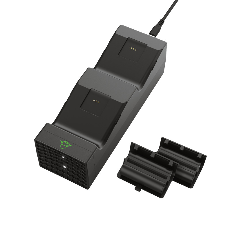 Dokovacia stanica Trust GXT 250 Duo Charging Dock pro Xbox Series X/S čierna Trust GXT 250 Duo Charging Dock