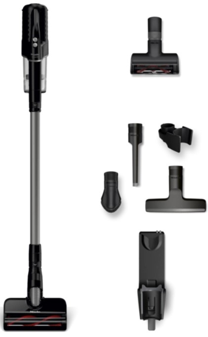Tyčový vysávač Miele Duoflex HX1 Cat & Dog čierny