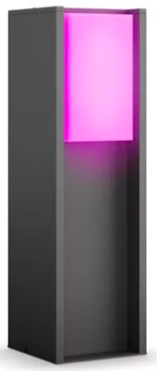 Vonkajšie svietidlo Philips Turaco Hue pedestal 1× A60 WCA s farebným svetlom