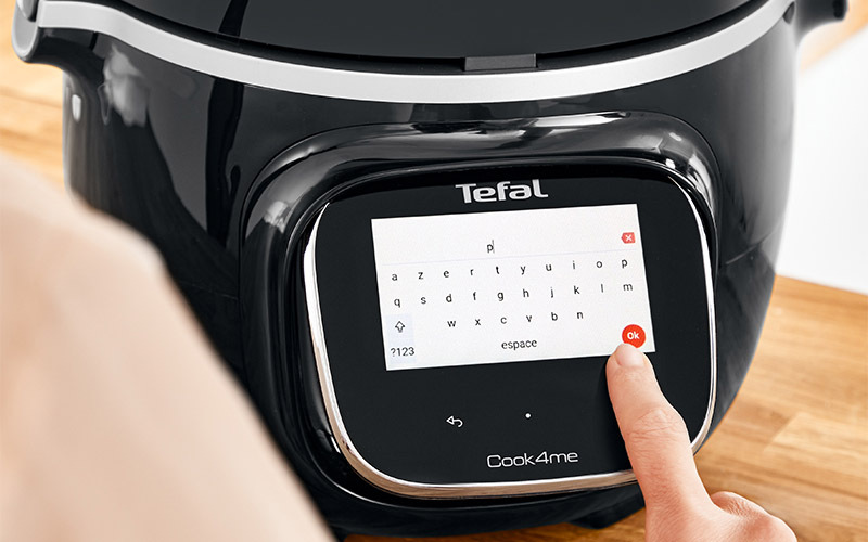 Multifunkčný tlakový hrniec Tefal Cook4me Touch WiFi CY912831 Tefal Cook4me Touch Wi-Fi CY912831