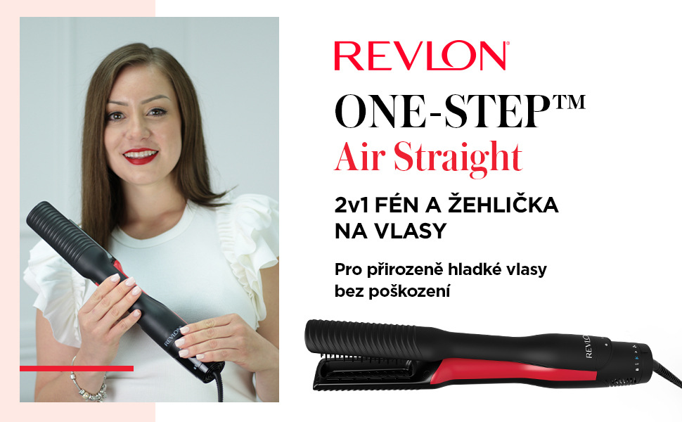 Žehlička na vlasy Revlon One-Step RVDR5330E čierna Žehlička na vlasy Revlon One-Step RVDR5330E čierna