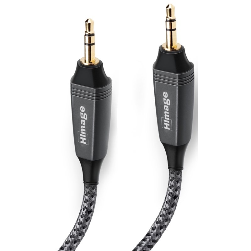 Kábel Himage HIAJACK35M15MMG audio 1,5 m čierny Kábel Himage HIAJACK35M15MMG audio 1,5 m čierny