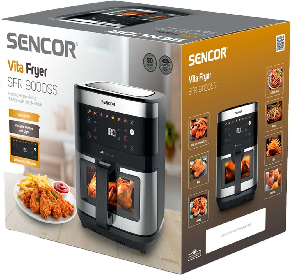 Fritéza teplovzdušná Sencor SFR 9000SS