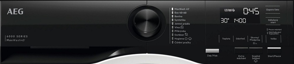Ovládací panel práčky AEG LFR6G544C 6000 ProSense