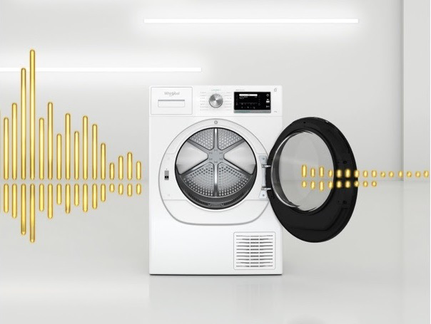 Sušička prádla Whirlpool FFT M11 72B EE, biela, hlučnosť iba 62 dB