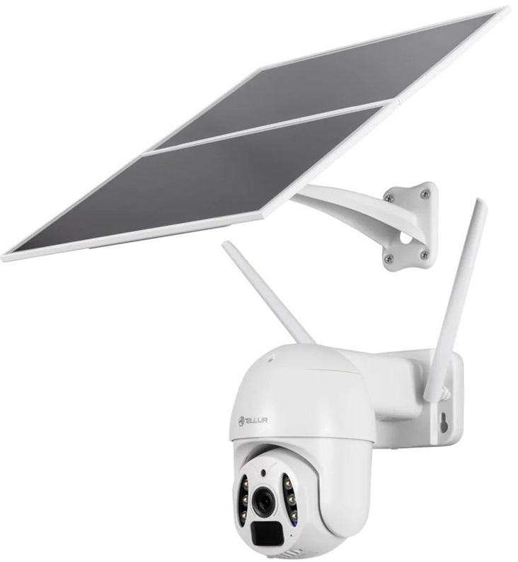 IP kamera Tellur WiFi Smart Solar - biela
