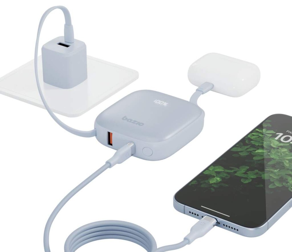 Powerbank Energea Bazic GoPower Fusion 10000 mAh modrý Powerbank Energea Bazic GoPower Fusion 10000 mAh modrý