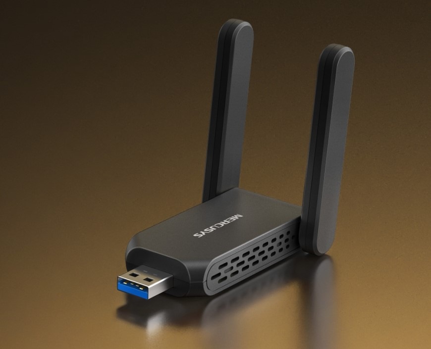 Wi-Fi adaptér Mercusys MA72XH čierny Wi-Fi adaptér Mercusys MA72XH