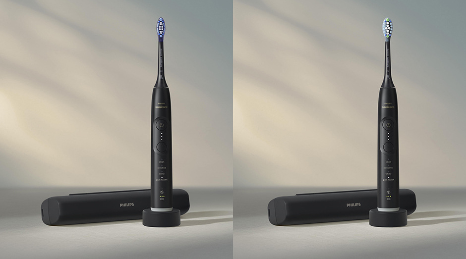 Súprava zubných kefiek Philips Sonicare 7100 HX7429/03 čierna Set zubních kartáčků Philips HX7429/03 Sonicare 7100