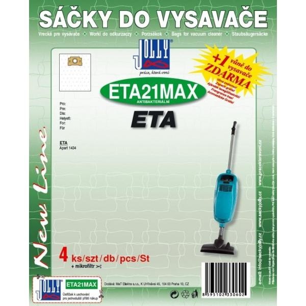 Vrecká Jolly do vysávača ETA, ľahká výmena