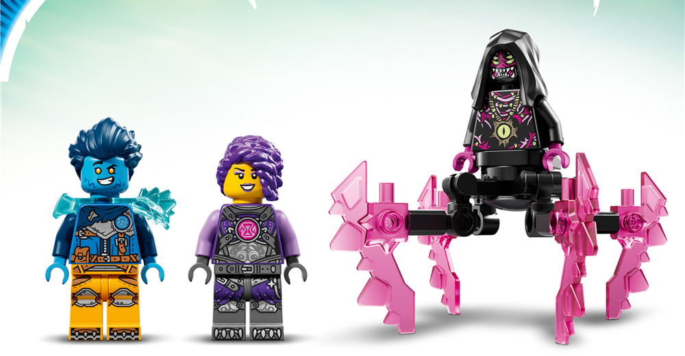 Stavebnica LEGO® DREAMZzz™ 71512 Krokodília ponorka Krokodília ponorka meria cez 42 cm a zaujme spojením zvieracích tvarov s futuristickou technikou.