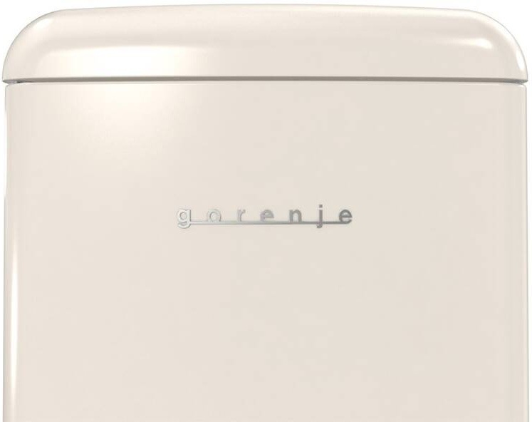 Chladnička s mrazničkou Gorenje Retro ONRK619DC-L krémová