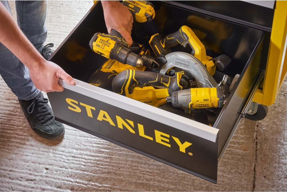 dielenský vozík Stanley STST74306-1 Dielenský vozík Stanley STST74306-1, 7 zásuviek