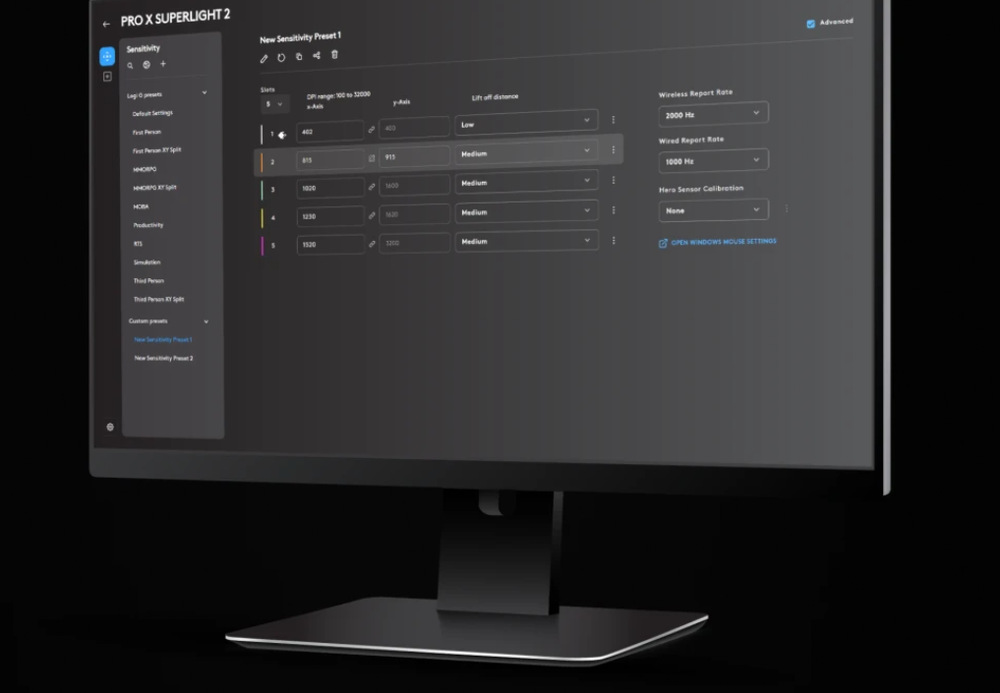 Myš Logitech G PRO X Superlight 2 Lightspeed čierna Myš Logitech G PRO X Superlight 2 Lightspeed čierna