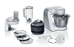 Kuchynský robot Bosch MUM5 MUM58W20 strieborný/biely BOSMUM58W20