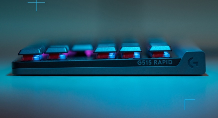 Klávesnica Logitech G515 Rapid TKL, CZ/SK čierna farba Klávesnica Logitech G515 Rapid TKL, CZ/SK čierna farba