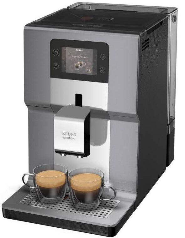 Automatický kávovar Krups Intuition Preference+ EA875E10 čierny/chróm