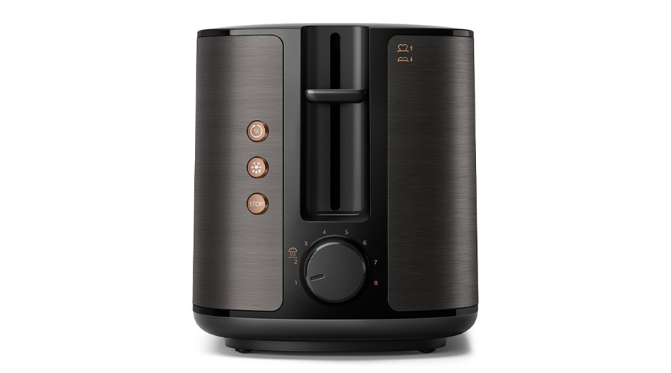 Hriankovač Philips Viva Collection HD2650/30 čierny/medený Philips HD2650/30 Viva Collection