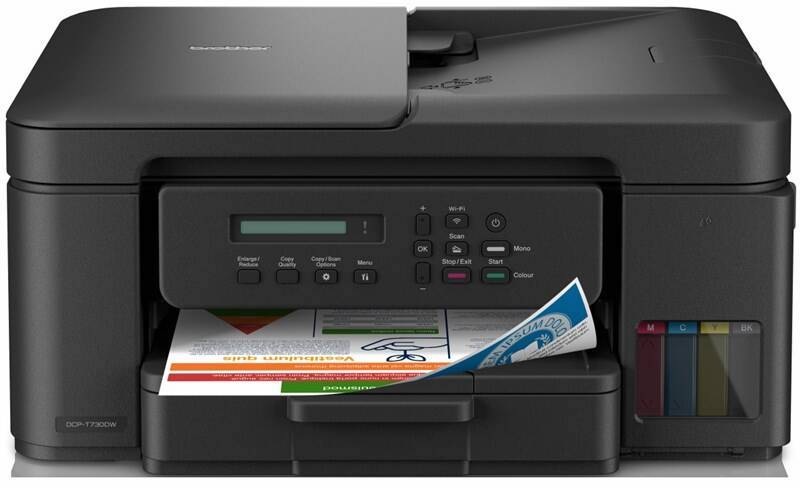 Tlačiareň multifunkčná Brother DCP-T735DW čierna