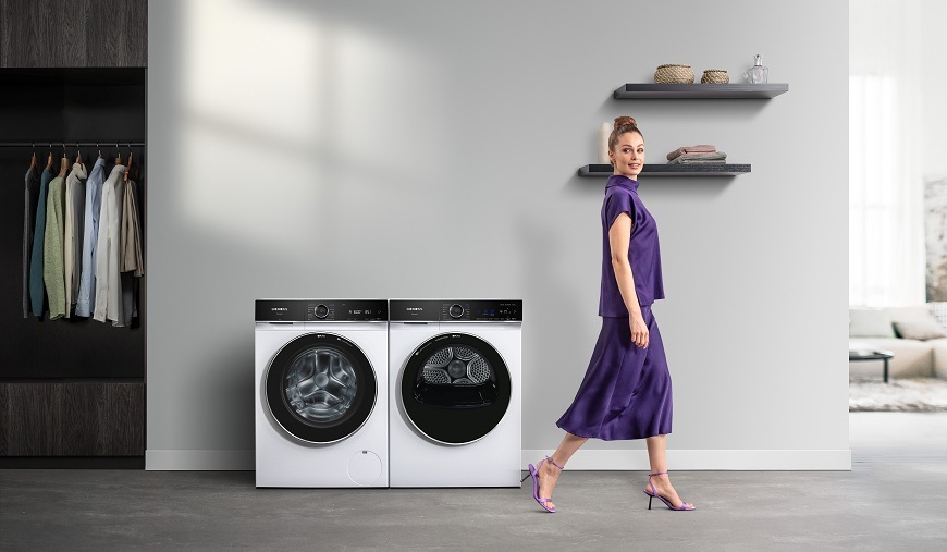 Sušička bielizne Siemens iQ700 WR47B2C0CS biela Sušička Bosch ultraCare Dry
