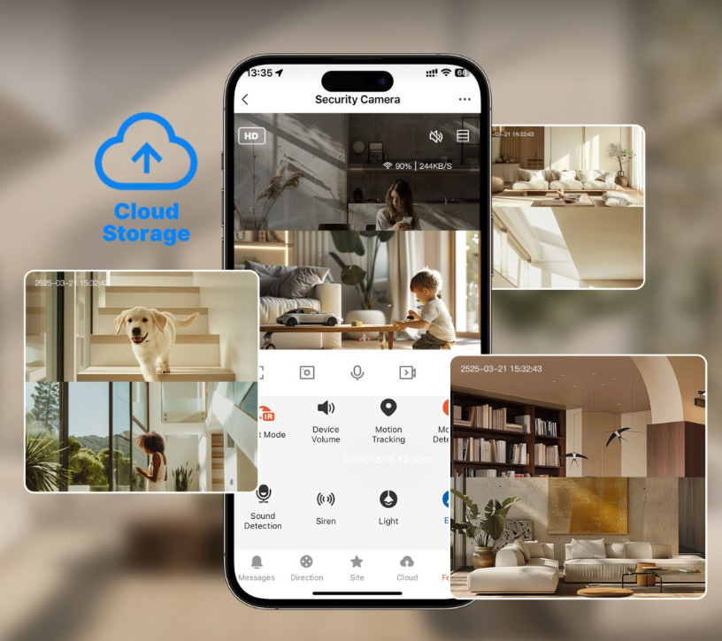Ukladanie záznamov pomocou kamery Immax neo lite smart