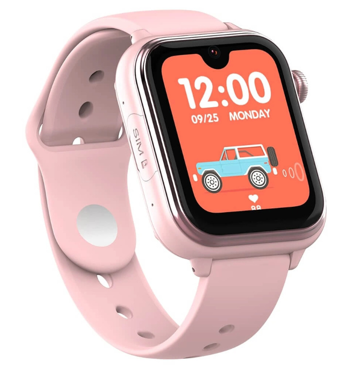 Inteligentné hodinky ARMODD Kidz GPS AI čierne Ružové šikovné hodinky ARMODD Kidz GPS AI