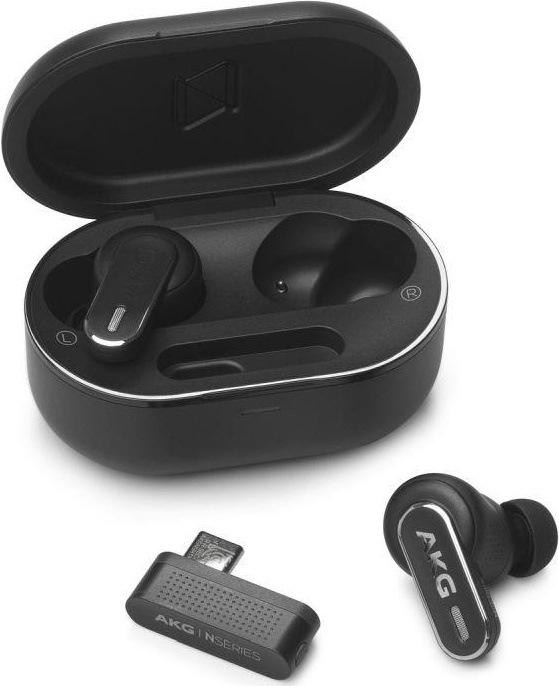 Slúchadlá AKG N5 Hybrid čierna Slúchadlo a puzdro so slúchadlom Anker soundcore AKG N5 Hybrid + dongle
