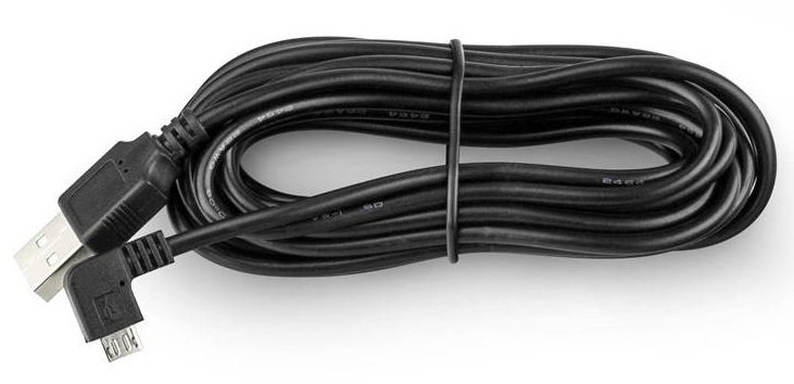 Kábel TrueCam micro USB L čierne