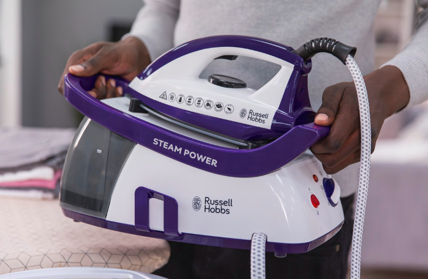 Žehliaci systém RUSSELL HOBBS 24440-56 Steam Power Purple fialová „Žehliaca