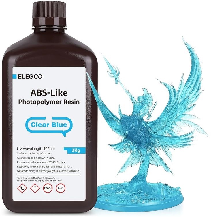 UV resin Elegoo ABS-like 2kg modrá