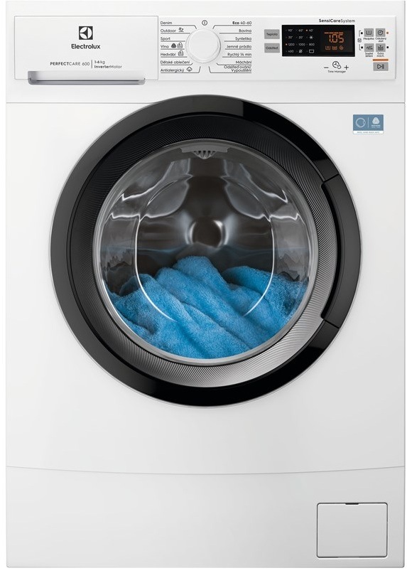Úzka práčka Electrolux EWS6526BC séria 600 SensiCare, biela
