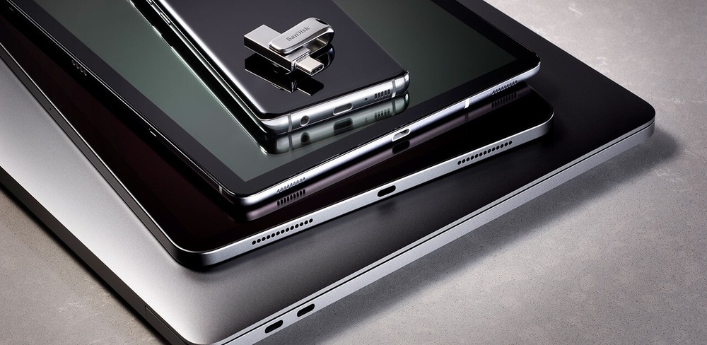 USB flashdisk SANDISK Ultra Dual Luxe 256GB USB/USB-C strieborný USB flashdisk SANDISK Ultra Dual Luxe 256GB USB/USB-C strieborný