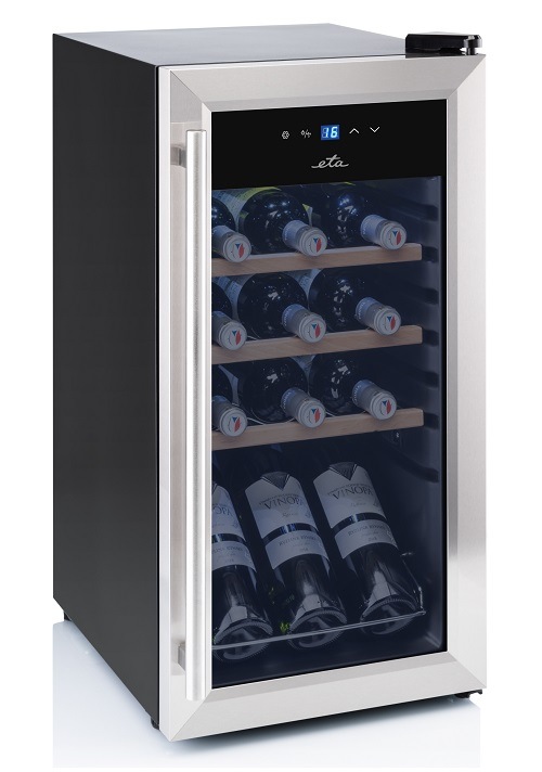 Vinotéka ETA 952890010G, čierna