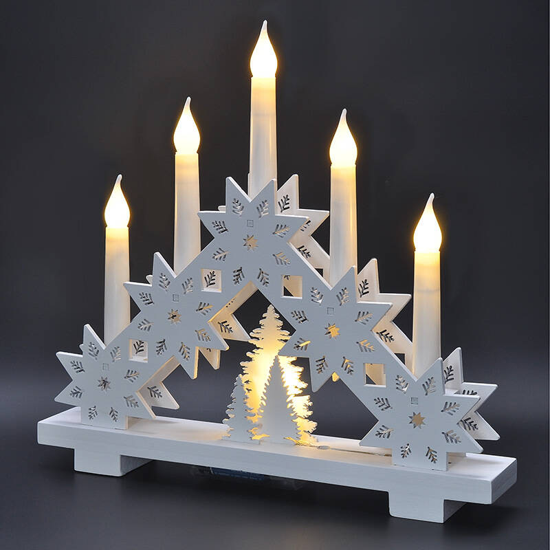 LED dekorácie Solight svietnik s hviezdami, 30cm, 5x LED, 2x AA LED dekorácie Solight svietnik s hviezdami, 30cm, 5x LED, 2x AA
