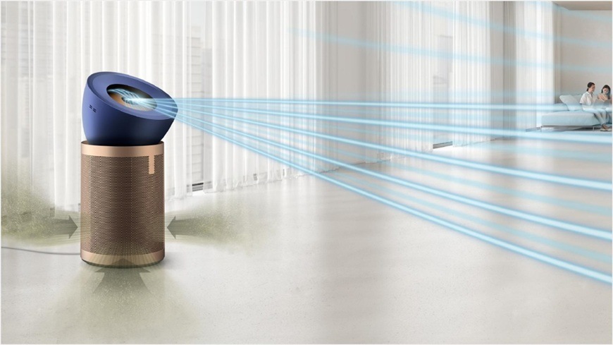 Čistička vzduchu Dyson Purifier Big+Quiet Formaldehyde BP04 modrá/medená
