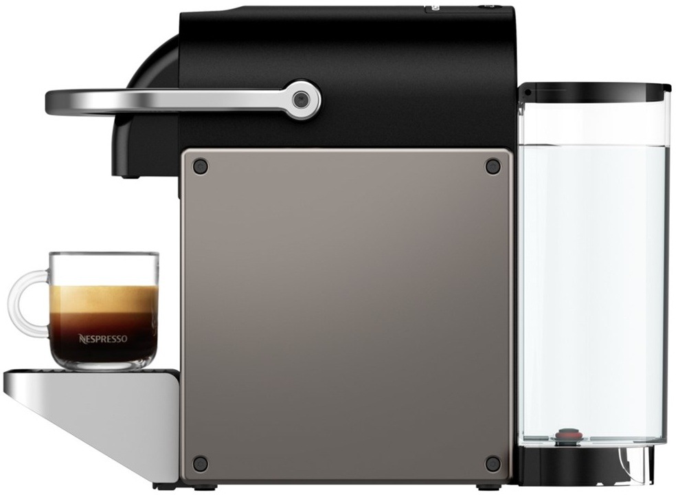 Kapsulový kávovar Krups Nespresso Pixie XN306T10 Titanium