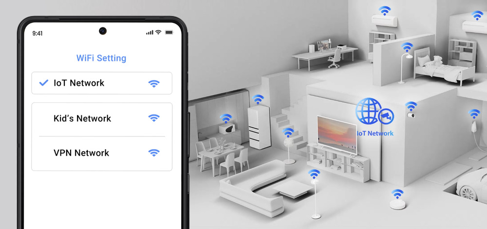 Router Asus RT-BE82U WiFi 7 Extendable, AiMesh čierny Asus RT-BE82U umožňuje detailné nastavenie pomocou rozhrania ASISWRT