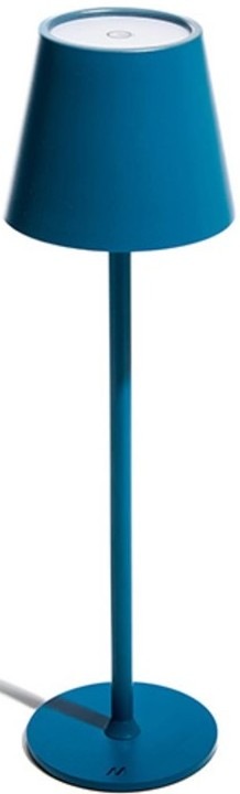 Stolová LED lampička Muitomas TABLELAMP, USB-C v modrom dizajne