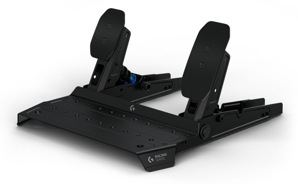 Pedále Logitech G RS Pedals čierne Modulárne závodné pedále Logitech G RS Pedals s brzdou so snímačom zaťaženia a akcelerátorom s Hallovým snímačom pre presné ovládanie