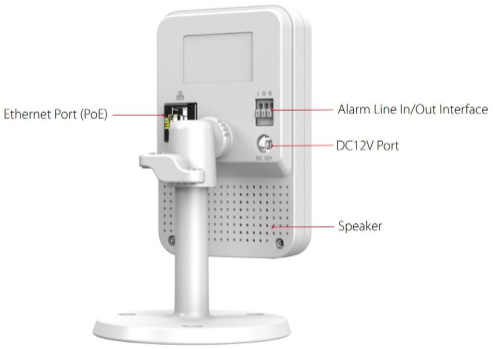 IP kamera Dahua C4K-P, vnútorné, Wi-Fi, 4Mpix, objektív 2,8mm, IR až 30m biela IP kamera Dahua C4K-P, vnútorná, Wi-Fi, 4Mpix, objektív 2,8mm, IR až 30m - biela