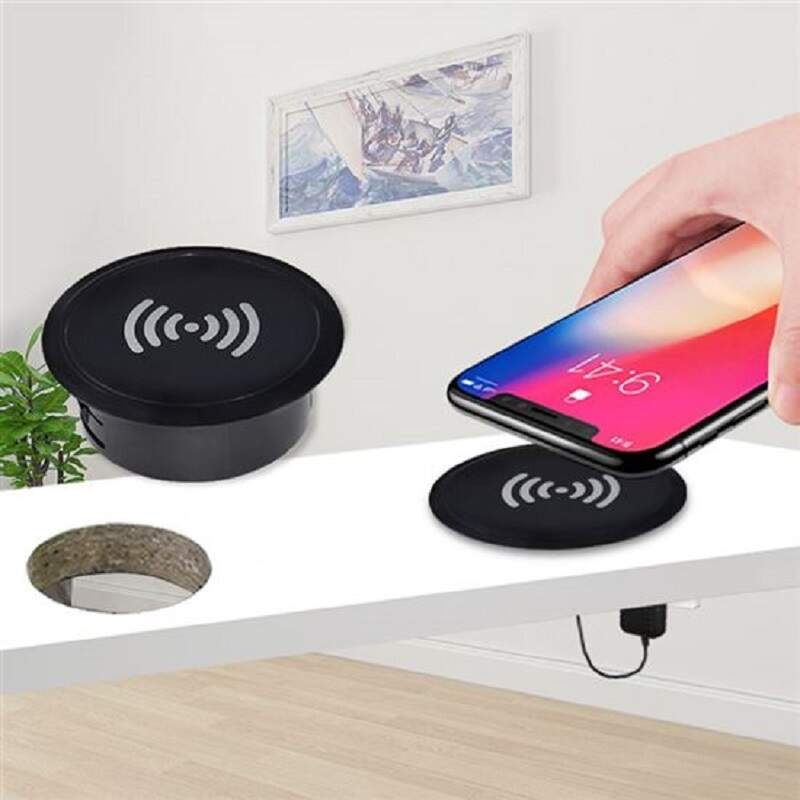Bezdrôtová nabíjačka Solight Wireless Qi 15W čierny Bezdrôtová nabíjačka Solight Wireless Qi 15W čierny