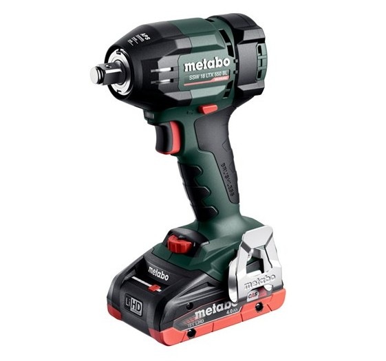 Uťahovák rázový Metabo SSW 18 LTX 550 BL (s batériou) 602404800″ width=
