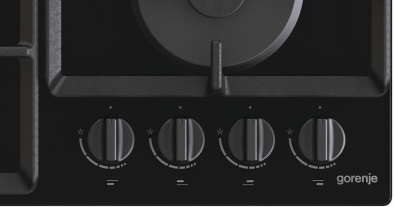 Plynová varná platňa Gorenje Essential GTW641EB WOK čierna Plynová varná platňa Gorenje Essential GTW641EB WOK čierna