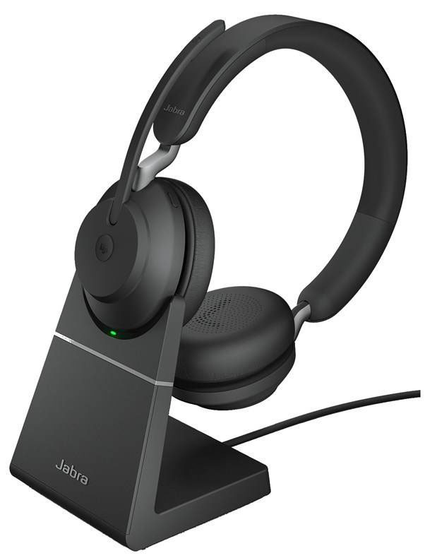 Headset Jabra Evolve2 65, USB-A, UC Stereo Deskstand čierny