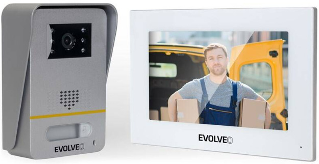 Dverný videotelefón Evolveo DoorPhone AP1- 2 drôtový, s aplikáciou